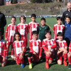 Equipo del Soccer Ponferradina de categoría benjamín. MACÍAS