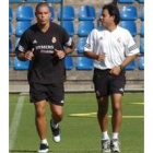 Ronaldo entrenó ayer en solitario en la ciudad deportiva del Real Madrid