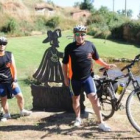 Mirian Marcos y Antonio Crespo son dos de los voluntarios de Protección Civil de Valverde.