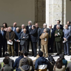 Algunos de los premiados que ayer acudieron a Valladolid.