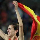 La atleta española, Nuria Fernández, fue oro en los 1.500.