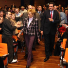 De la Vega, Francisco Ramos y Óscar López, en Valladolid.