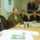 Antonio García de Celis, Ignacio Tejera, Victorino Rabanal, Carlos García y Santos Llamas.