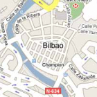 Plano de Bilbao.