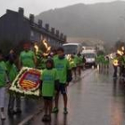 La marcha de Carrasconte se desarrolló bajo la lluvia