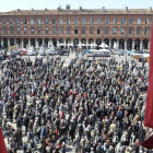 Imagen de la manifestación, ayer, en memoria de las víctimas del asesino de Toulouse.