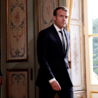 Emmanuel Macron, en el Eliseo.