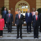 Imagen oficial del nuevo Ejecutivo tras el relevo de Miguel Arias Cañete por Isabel García Tejerina.