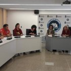 Oláiz presentó la escuela a las asociaciones de madres y padres. DL