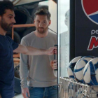 Anuncio de Leo Messi y Mohamed Salah para Pepsi Max.