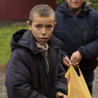 Imagen de un niño de Jarkov. GEORGE IVANCHENKO
