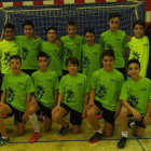 Selección de León de categoría infantil que disputó el torneo. DL