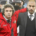 El exculturalista Juan Manuel Lillo es el ayudante de Pep Guardiola. en el Manchester City DL