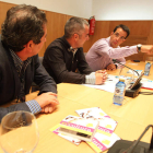 Varela, Macías y García Bueso, ayer en la presentación de la programación.