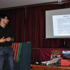 Ricardo Chao, en una conferencia impartida en Zamora.