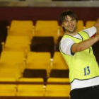 Igor Kos durante un entrenamiento la pasada campaña.