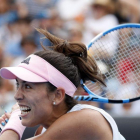 Garbiñe Muguruza, en su partido.