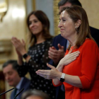 La presidenta del Congreso hasta ayer, Ana Pastor. CHEMA MOYA