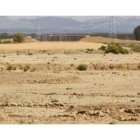 La traza de la autovía A-60 que llega hasta el pie del yacimiento: el punto de conflicto al lado de