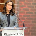 La presidenta de Diario de León, Adriana Ulibarri. RAMIRO