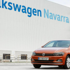 El nuevo Polo en la fábrica Volkswagen de Landaben en Navarra.