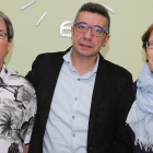 Fidel Alonso, Pedro Barrio y Aurora González. SECUNDINO PÉREZ