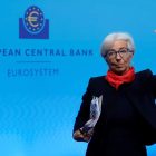 La presidenta del BCE, Christine Lagarde. RONALD WITTEC