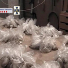 Bolsas con heroína incautadas durante una operación policial realizada en Tarragona a finales del año pasado.