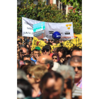 Manifestación de protesta contra la incineración en 2011.