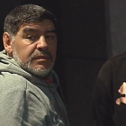 Diego Maradona, en febrero, en Madrid.