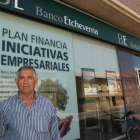 Victorino Díez, único cliente que se encontraba en el banco durante el atraco