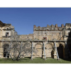 Imagen del claustro del monasterio de Sandoval. MARCIANO PÉREZ