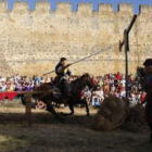 Una de las justas celebradas durante el Torneo Medieval en la edición del año pasado.
