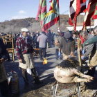 La tradicional matanza del gocho se reserva para la jornada dominical. CAMPOS