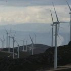 Uno de los numerosos parques eólicos que están proliferando en la comarca.