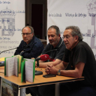 Un momento de la presentación de Poesía a orillas del Órbigo. DL