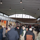 Mucho público se citó en el pabellón donde están más de medio centenar de stands. CAMPOS