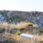 El vertedero de inertes está situado entre San Andrés y Ferral y ya está clausurado.