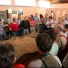 Asistentes a la ponencia de la jornada de ayer sobre minería en Fabero