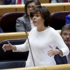 La vicepresidenta del Gobierno, Sáenz de Santamaría. CHEMA MOYA