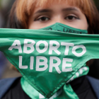 Manifestación a favor del aborto. EFE