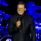 El cantante mexicano Luis Miguel, en un concierto celebrado en Río de Janeiro,