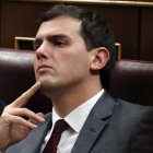 El líder de Ciudadanos, Rivera. J. Lizón