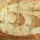 La exposición cuenta con mapas, ilustraciones y retratos que hablan de como España ayudó a lograr la