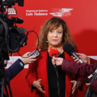 La presidenta de la Delegación Socialista en el Parlamento Europeo, Iratxe García.