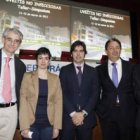 J. M. García Ruiz de Morales, Sara Calleja, Miguel Cordero, Juan Luis Burón y Manuel Franco.