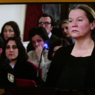 Monserrat González no hizo uso de su derecho a decir su última palabra