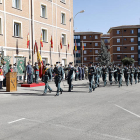 Acto de la Guardia Civil durante una festividad del Pilar. MARCIANO PÉREZ