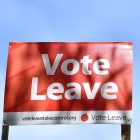 Una valla publicitaria del Vote Leave durante la campaña a favor del brexit. /