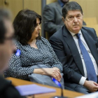 El expresidente de Bancaja José Luis Olivas, en el banquillo.